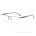 High Quality Half Frame Optical Glasses for Men